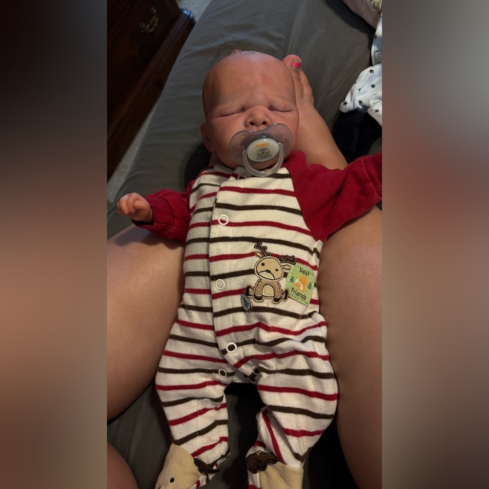 Reborn preemie baby